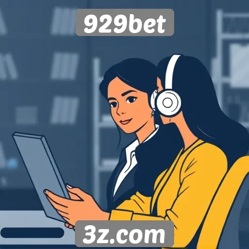 Serviço de atendimento ao cliente no 929bet