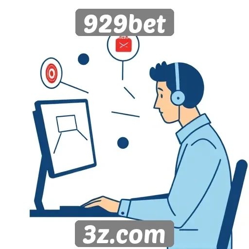 Funcionamento do sistema de atendimento ao cliente do 929bet